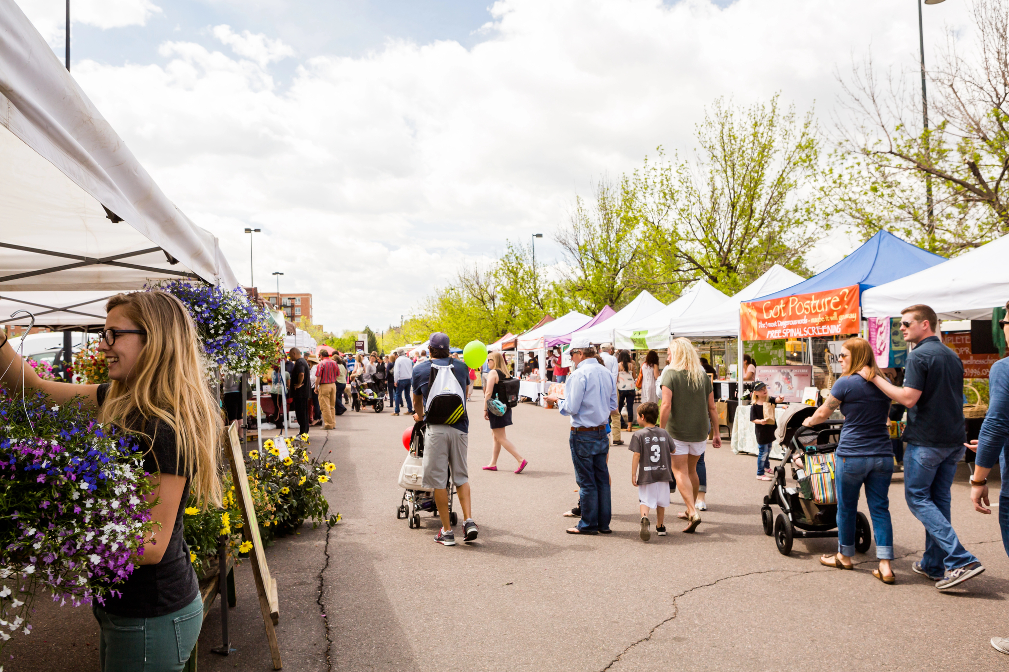 Farmers' market vendors