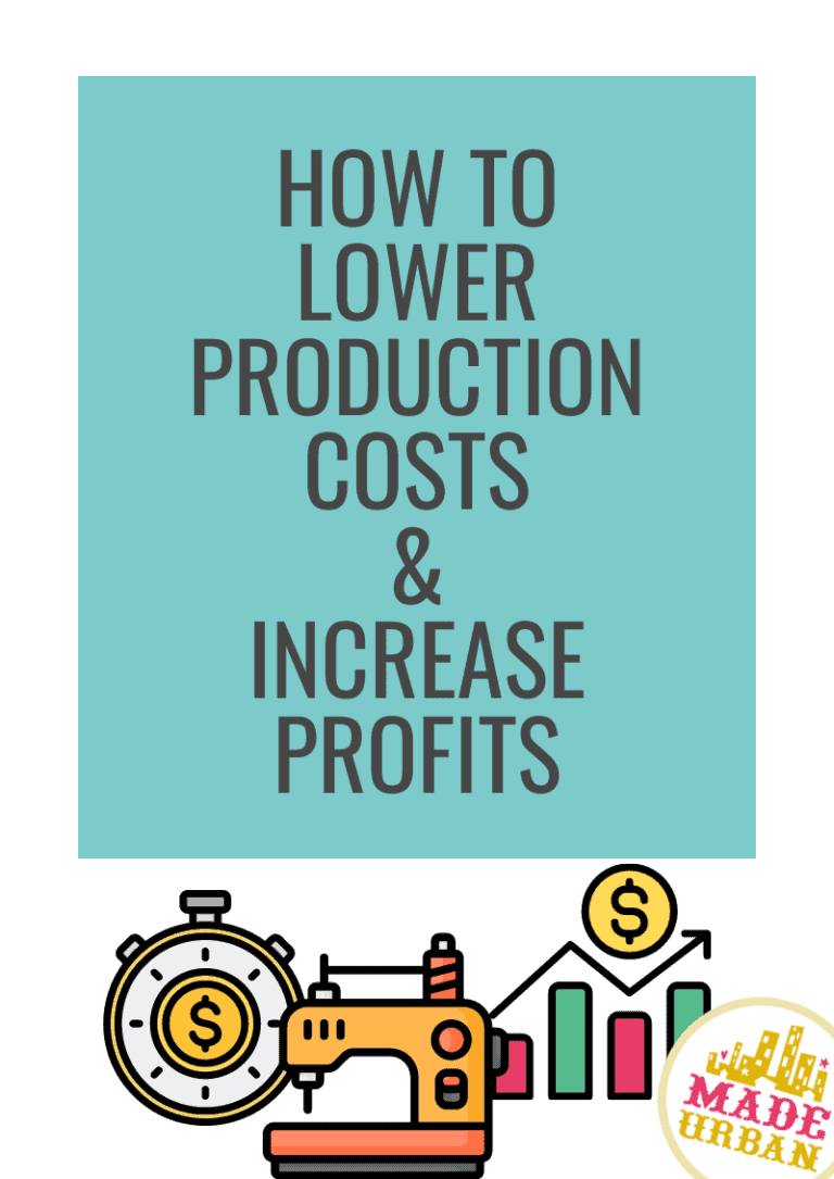 How To Lower Production Costs & Increase Profits