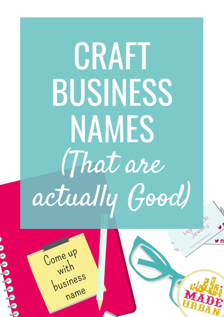 Craft Business Names