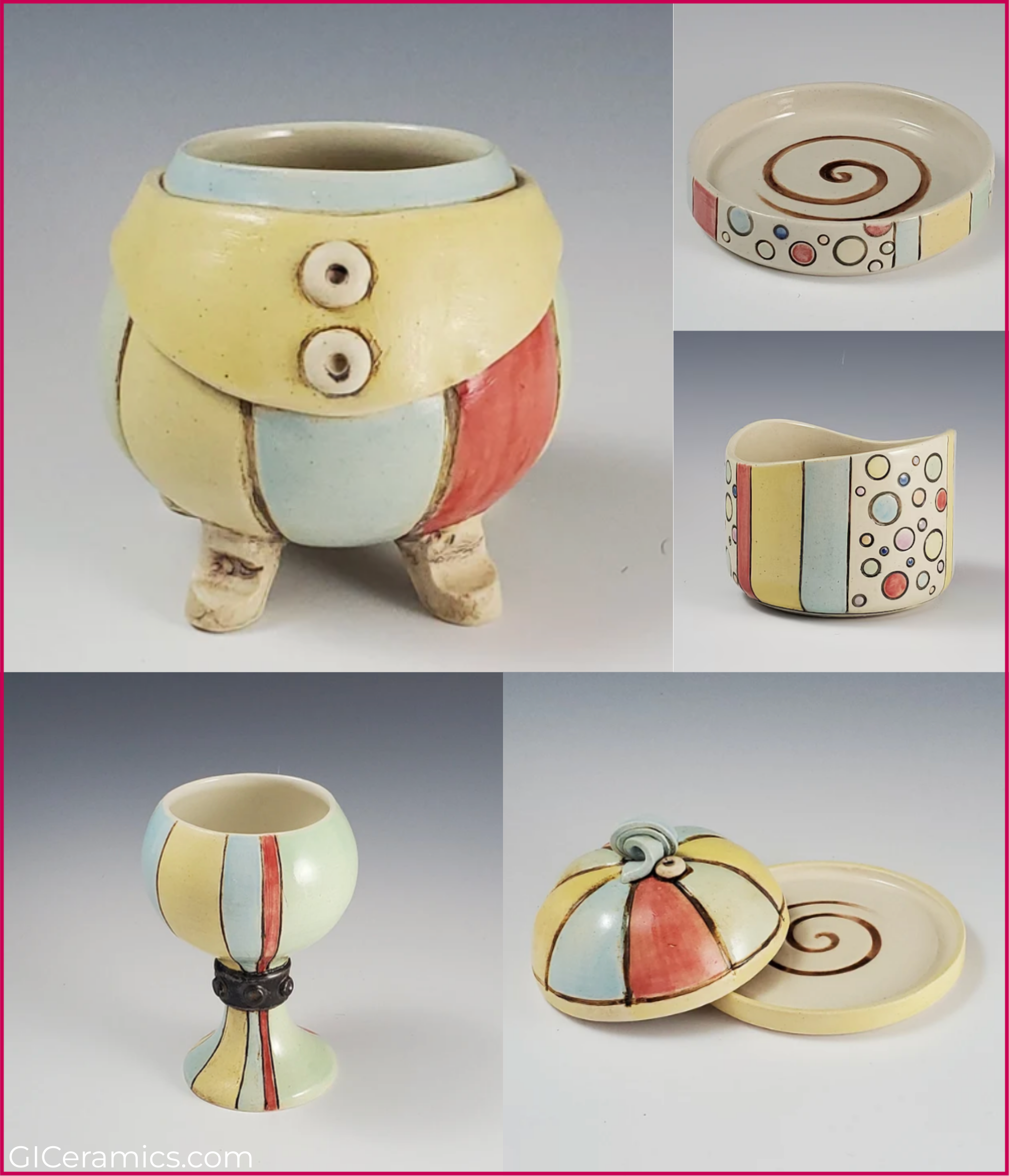 Whimsical ceramics