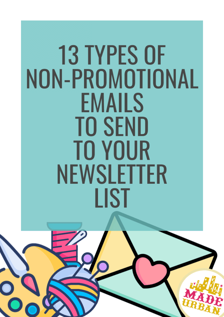 13 Types of Non-Promotional Emails to Send to your Newsletter List