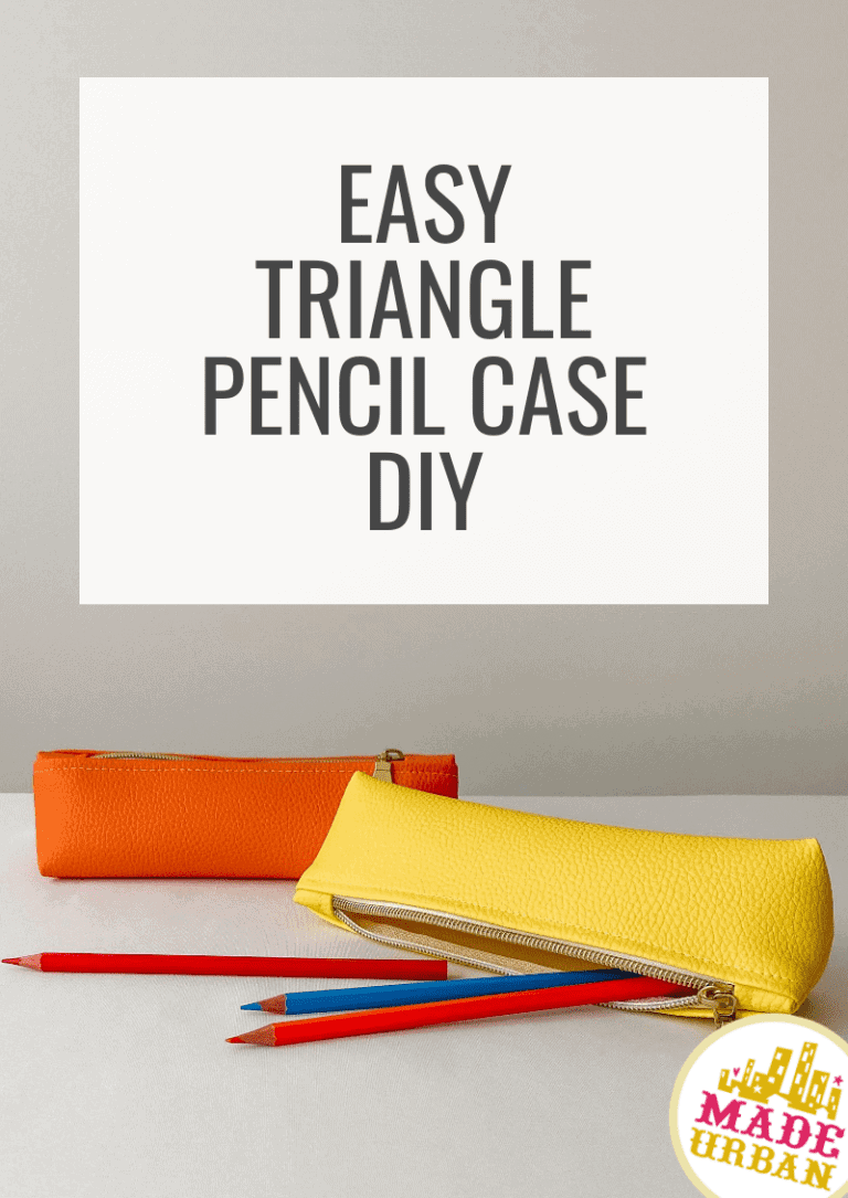 Triangle Pencil Case DIY