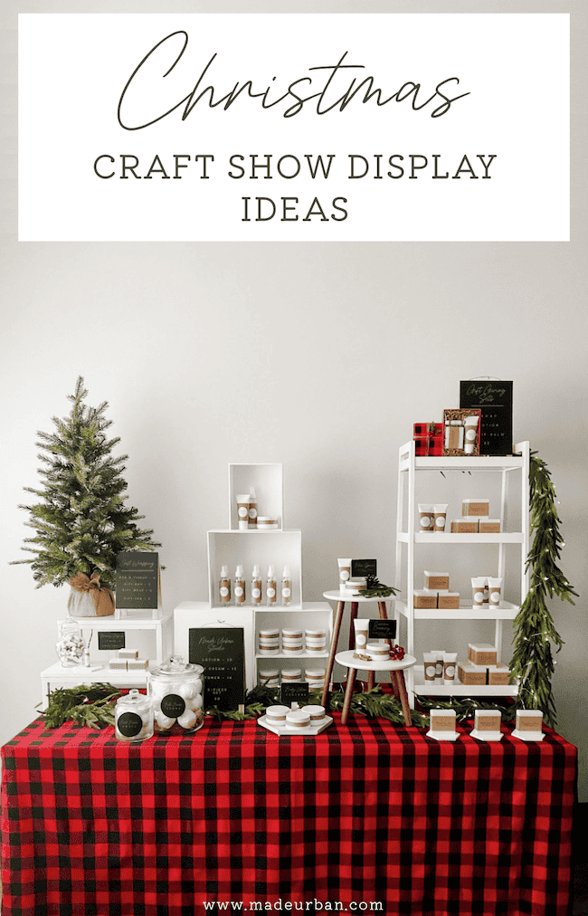 Christmas craft show display ideas