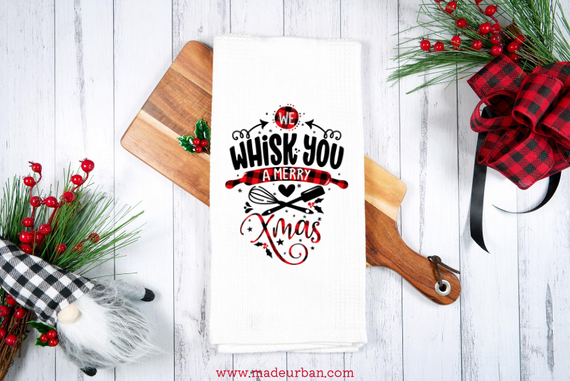 Christmas kitchen towel