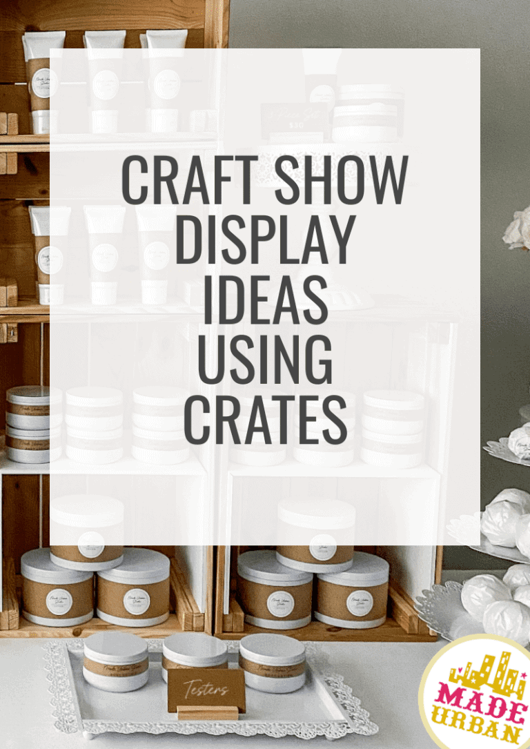 Craft Show Display Ideas Using Crates