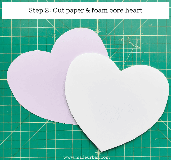 candy heart diy step 2